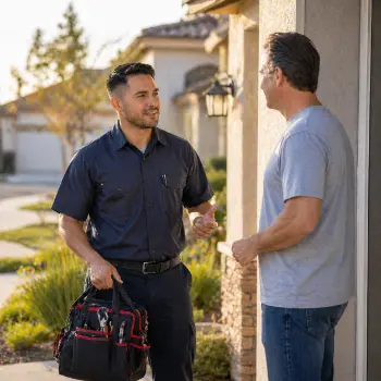 Local locksmith responding to a call in Oceanside North County San Diego